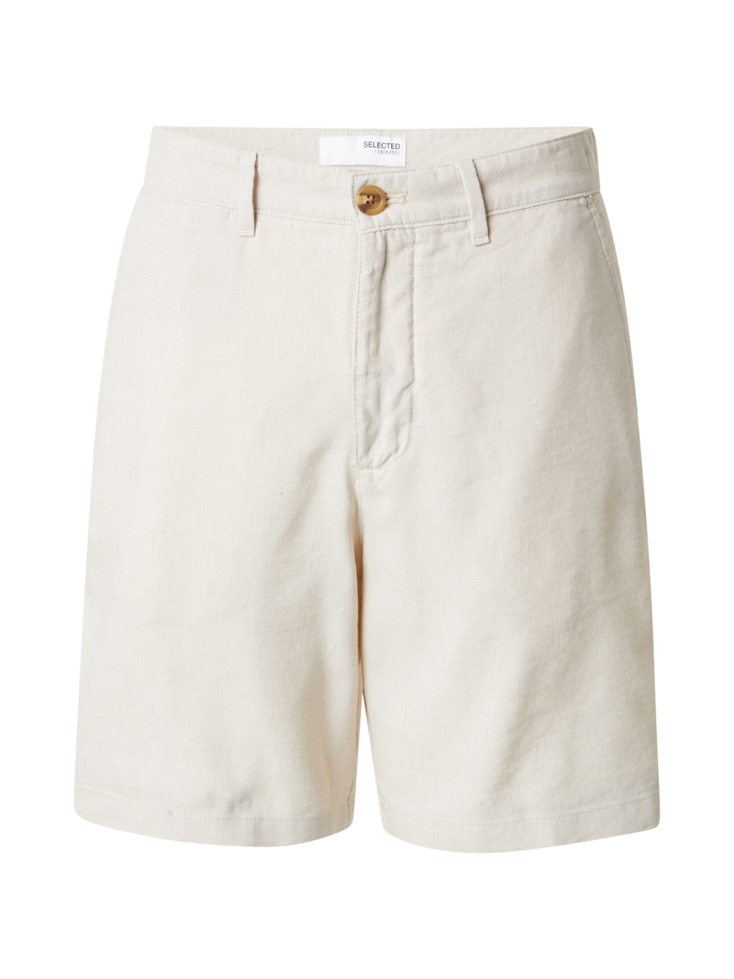 Regular Pantaloni eleganți 'MILES' de la SELECTED pe bej: față