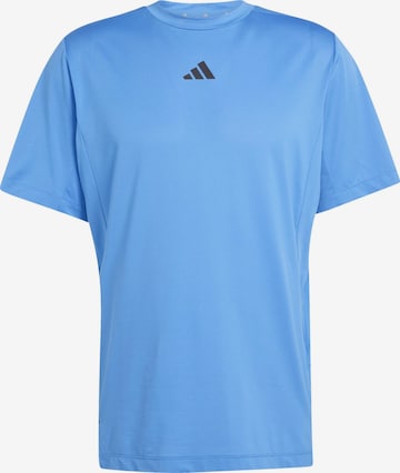 ADIDAS PERFORMANCE Funktionsshirt 'Essentials' in Blau: Vorderseite
