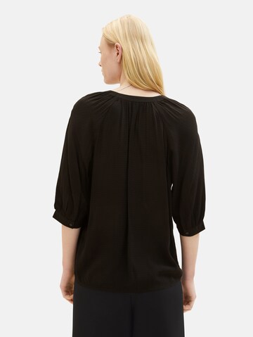 TOM TAILOR DENIM Blouse in Black