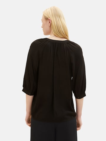 TOM TAILOR DENIM Blouse in Black