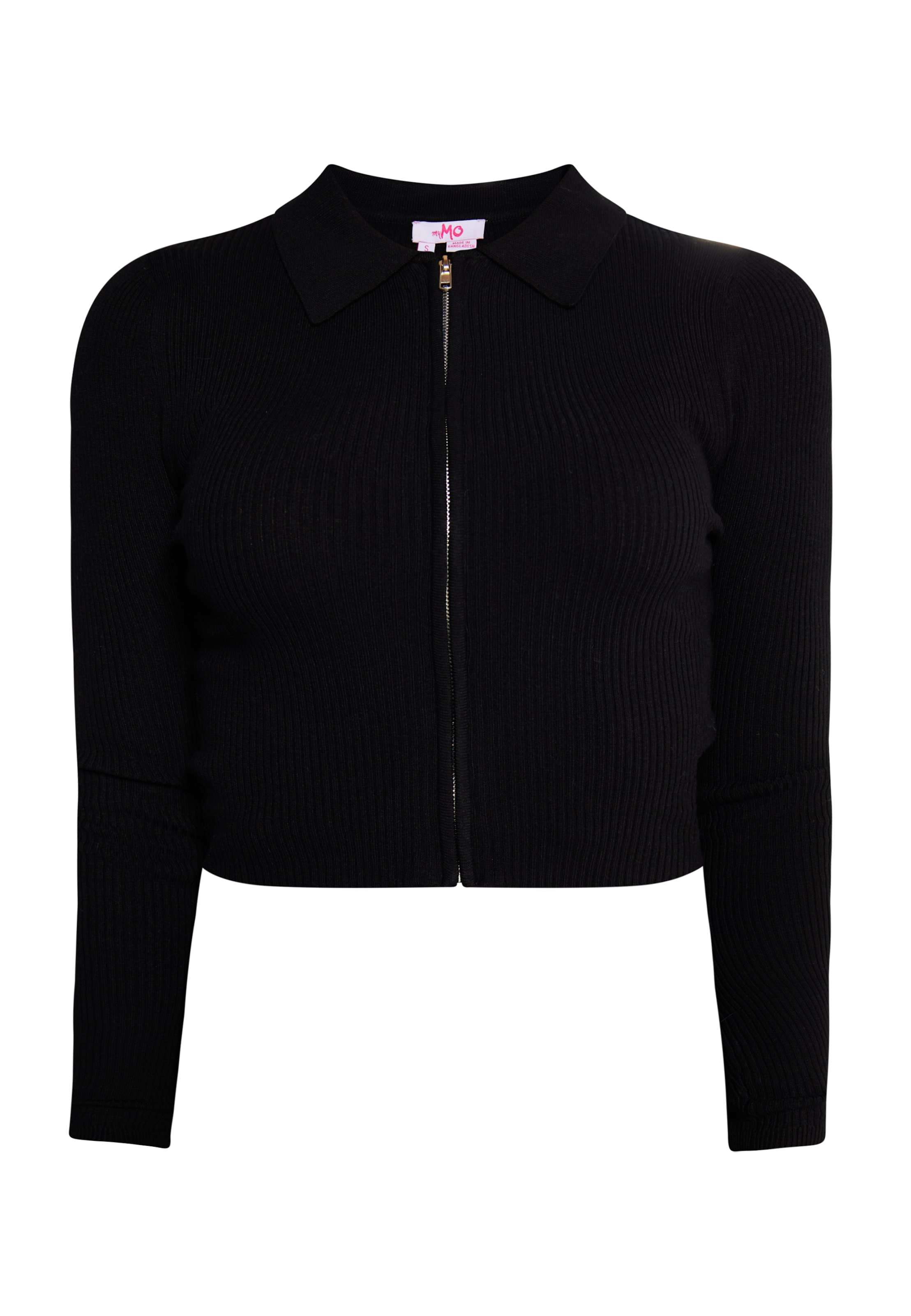 melns MYMO Adīta jaka 'Keepsudry': no priekšpuses