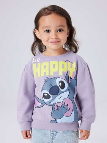 NAME IT Sweatshirt in Purple: front
