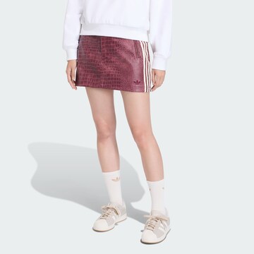 ADIDAS ORIGINALS Skirt in Red: front