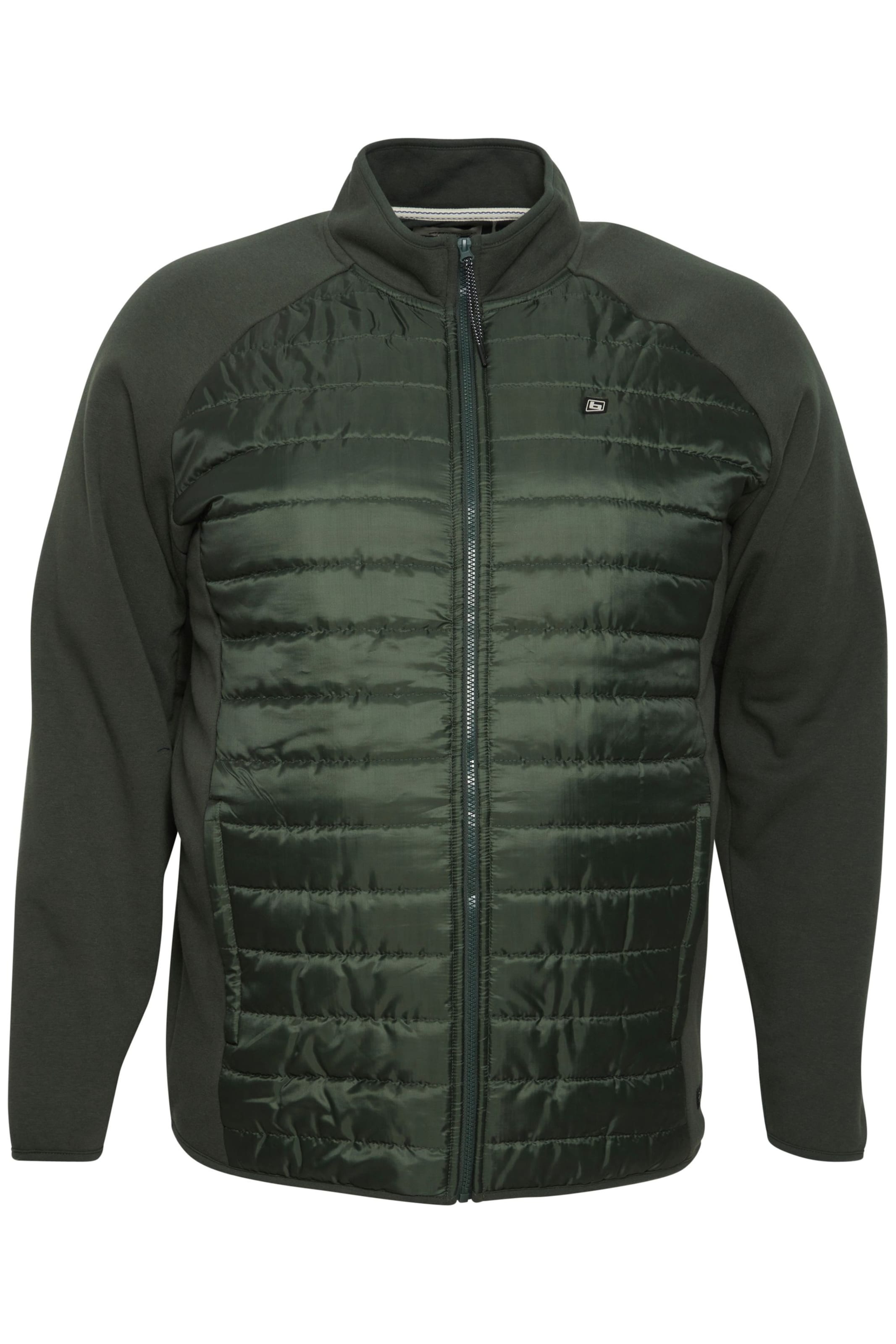 BLEND - Casaco meia-estação em verde: frente