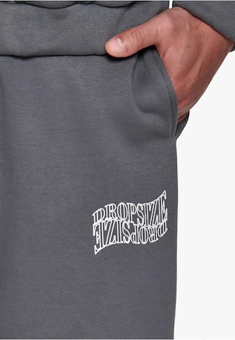 Dropsize Tapered Broek in Grijs