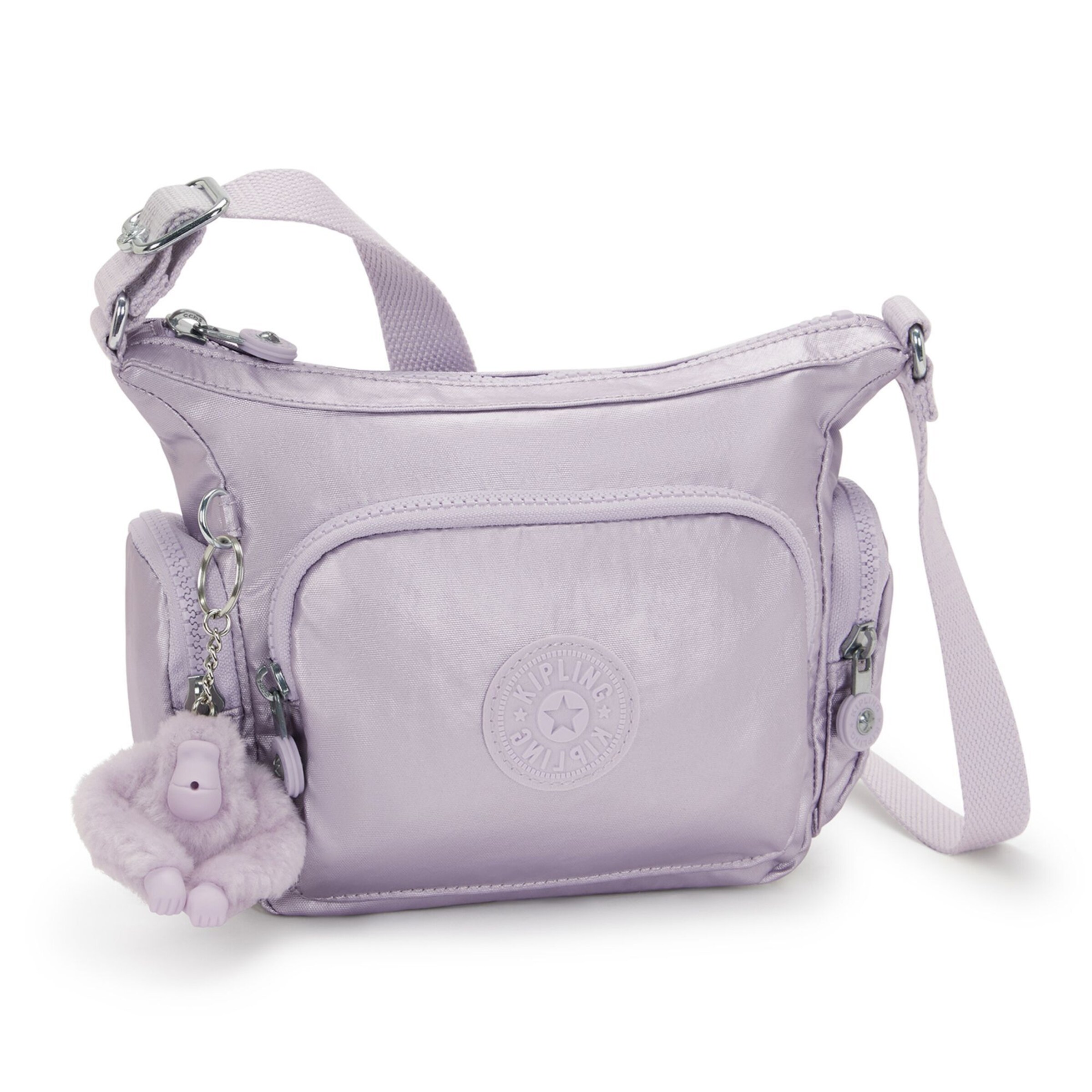 KIPLING - Bolso de hombro 'Gabbie' en lila