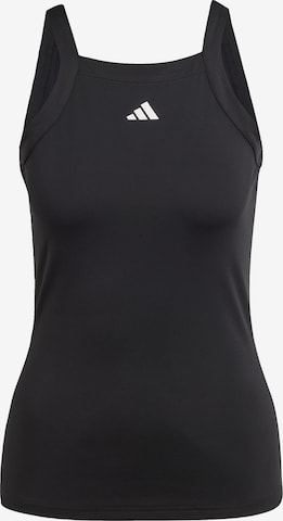 ADIDAS PERFORMANCE Sports Top 'Essentials' in Black: front
