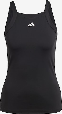 ADIDAS PERFORMANCE Sport top 'Essentials' - fekete: elől