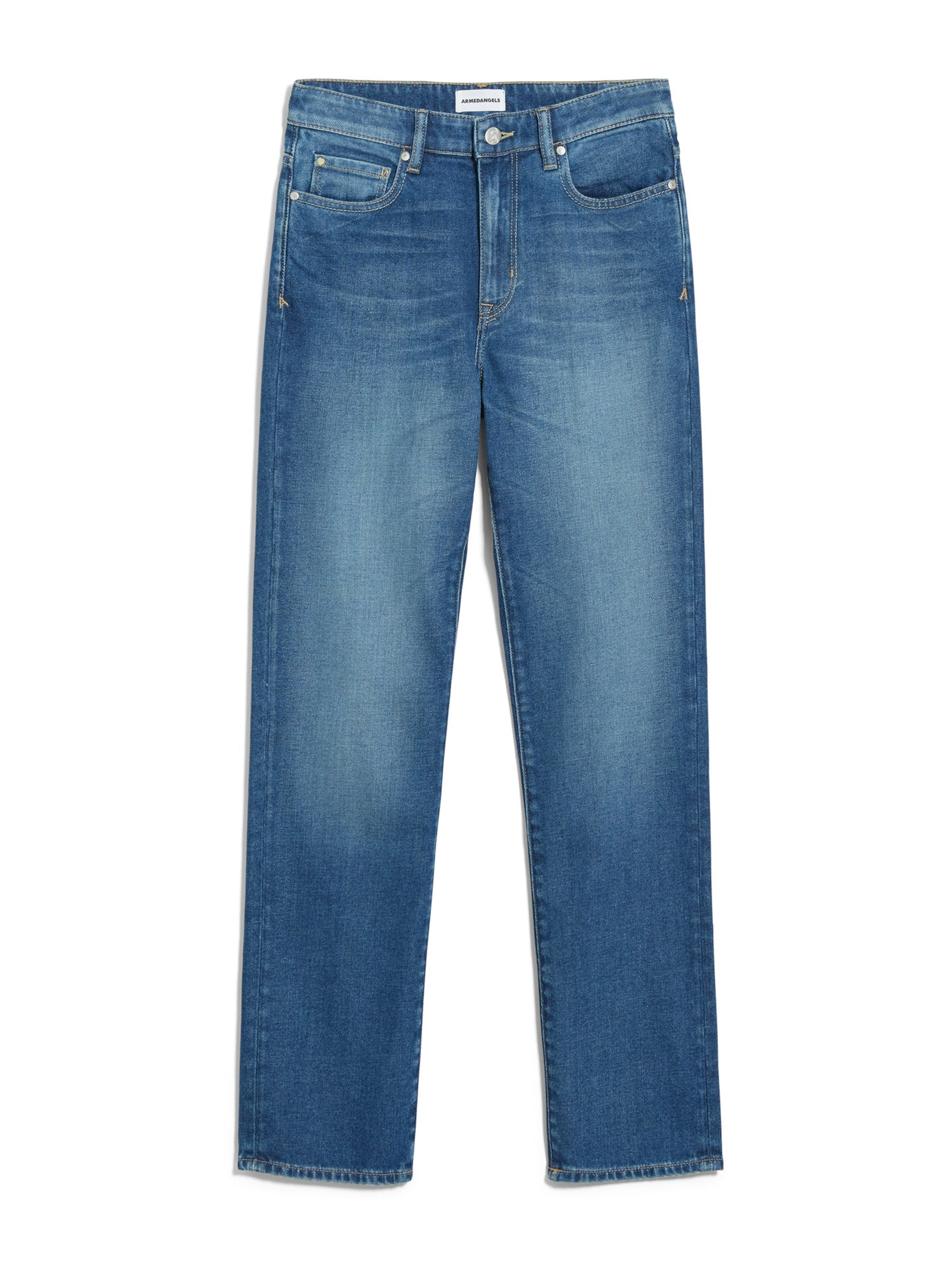 ARMEDANGELS Regularen Kavbojke 'CARENAA' | modra barva: sprednja stran