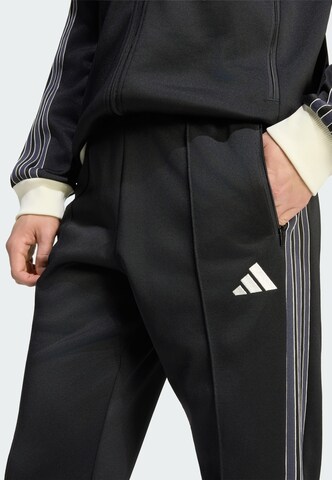 Effilé Pantalon de sport 'Stadium' ADIDAS SPORTSWEAR en noir