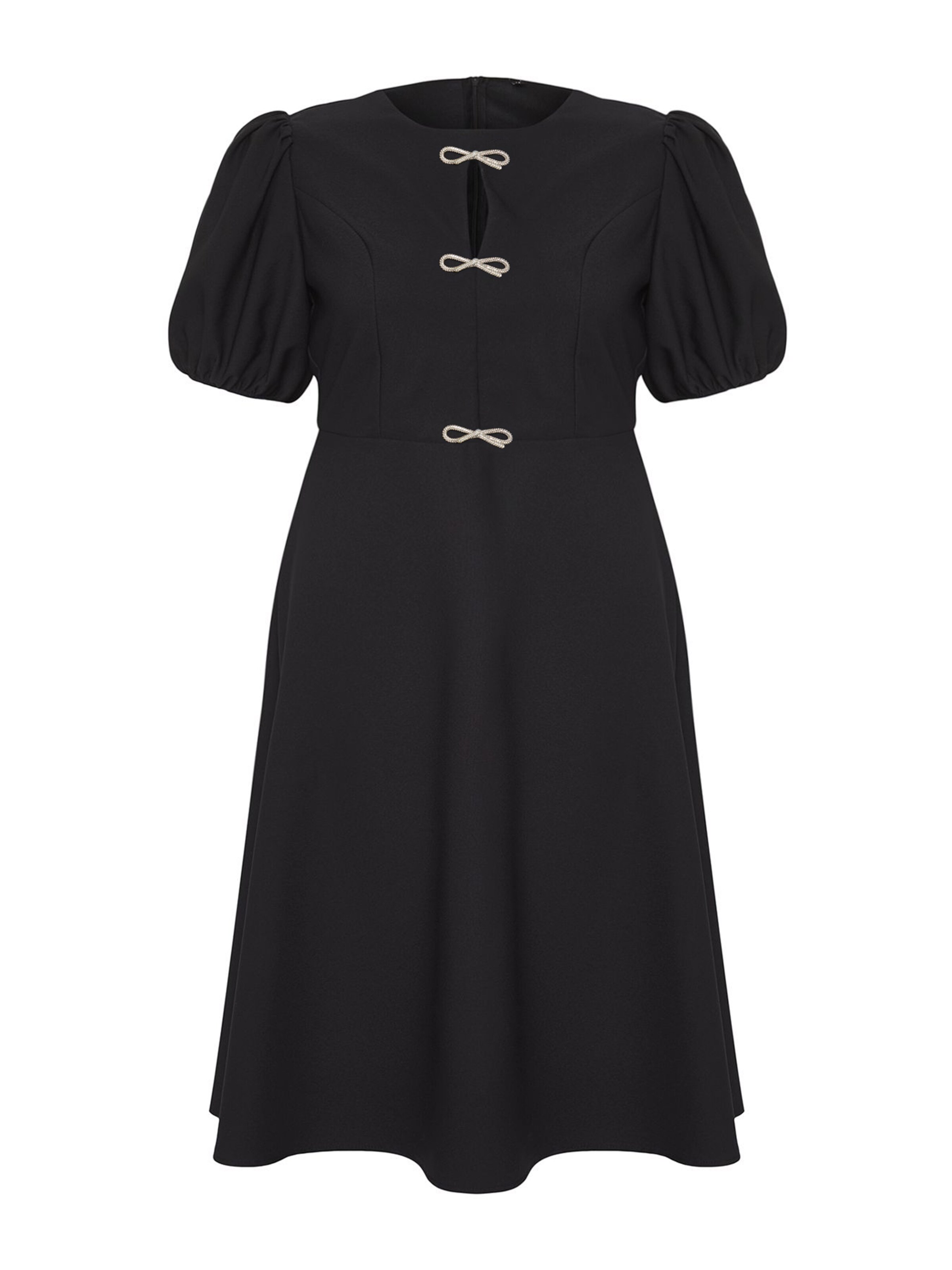 Trendyol Curve - Vestido en negro: frente