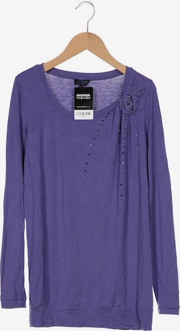 ESCADA Langarmshirt XS in Lila: predná strana