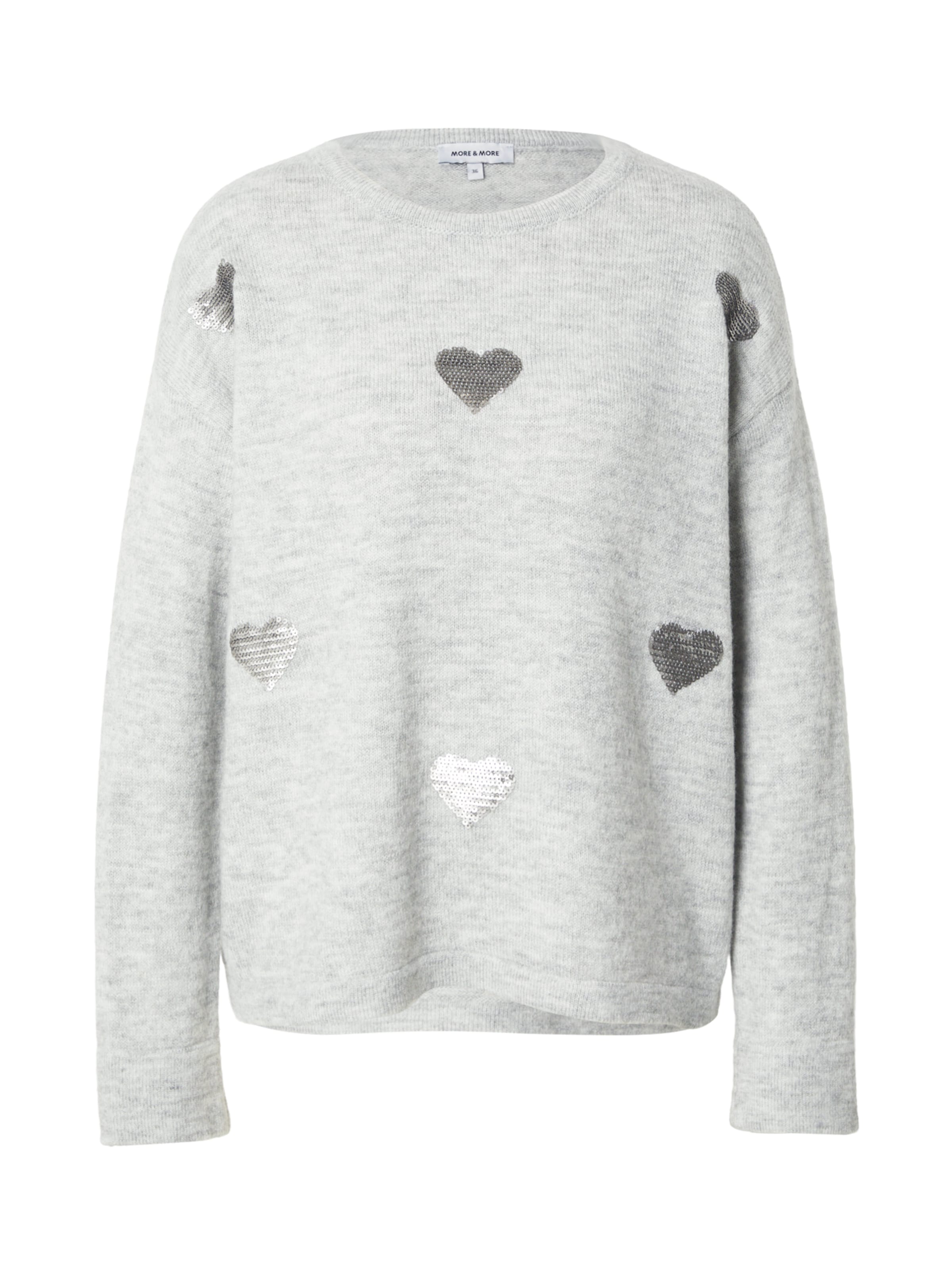 Pullover di MORE & MORE in grigio: frontale