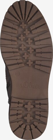 s.Oliver - Botines con cordones en gris