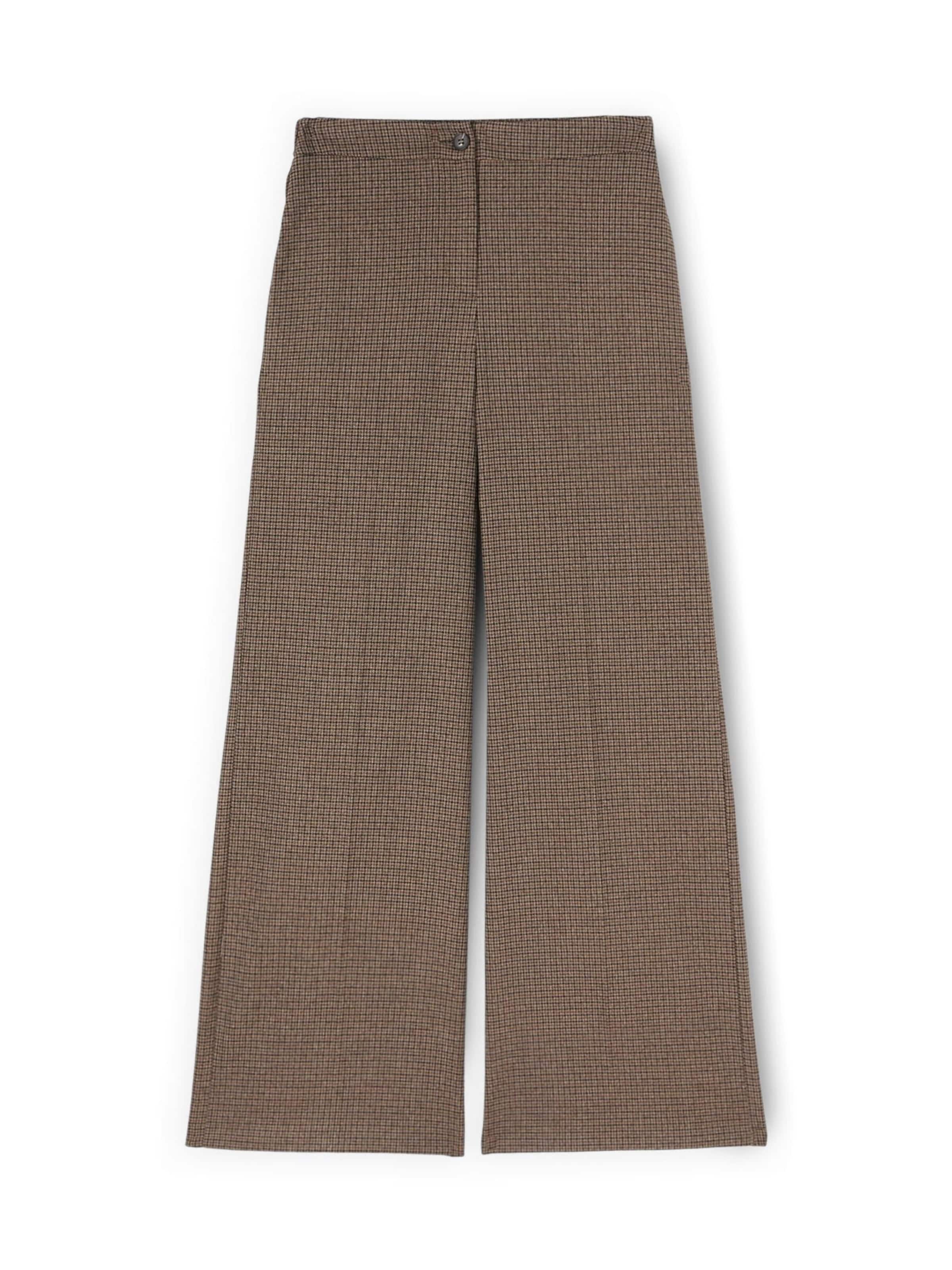 MOTIVI Wide Leg Hose‌‌‌ in Braun: Vorderseite