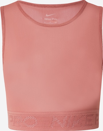Haut de sport 'PRO' NIKE en rose : devant