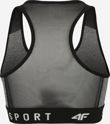 4F - Bustier Sujetador deportivo en gris