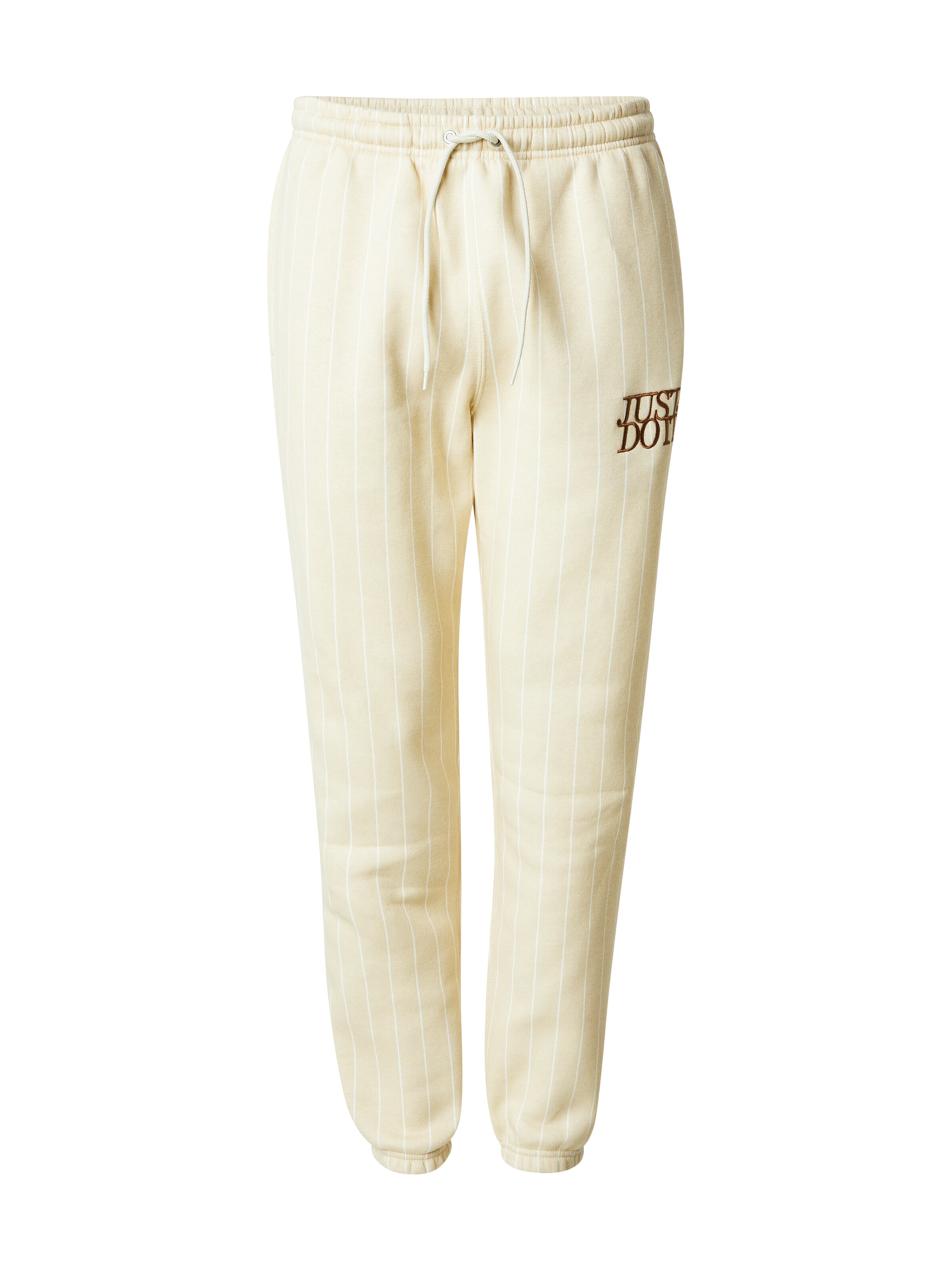 Nike Sportswear Tapered Bukser 'CLUB' i beige: forside