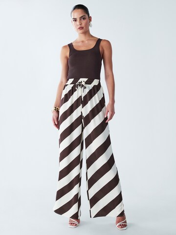 BWLDR - Pierna ancha Pantalón 'BARCELONA' en marrón