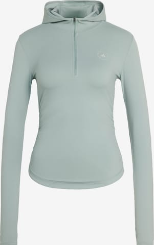 ADIDAS BY STELLA MCCARTNEY - Camiseta funcional 'Studio' en verde: frente
