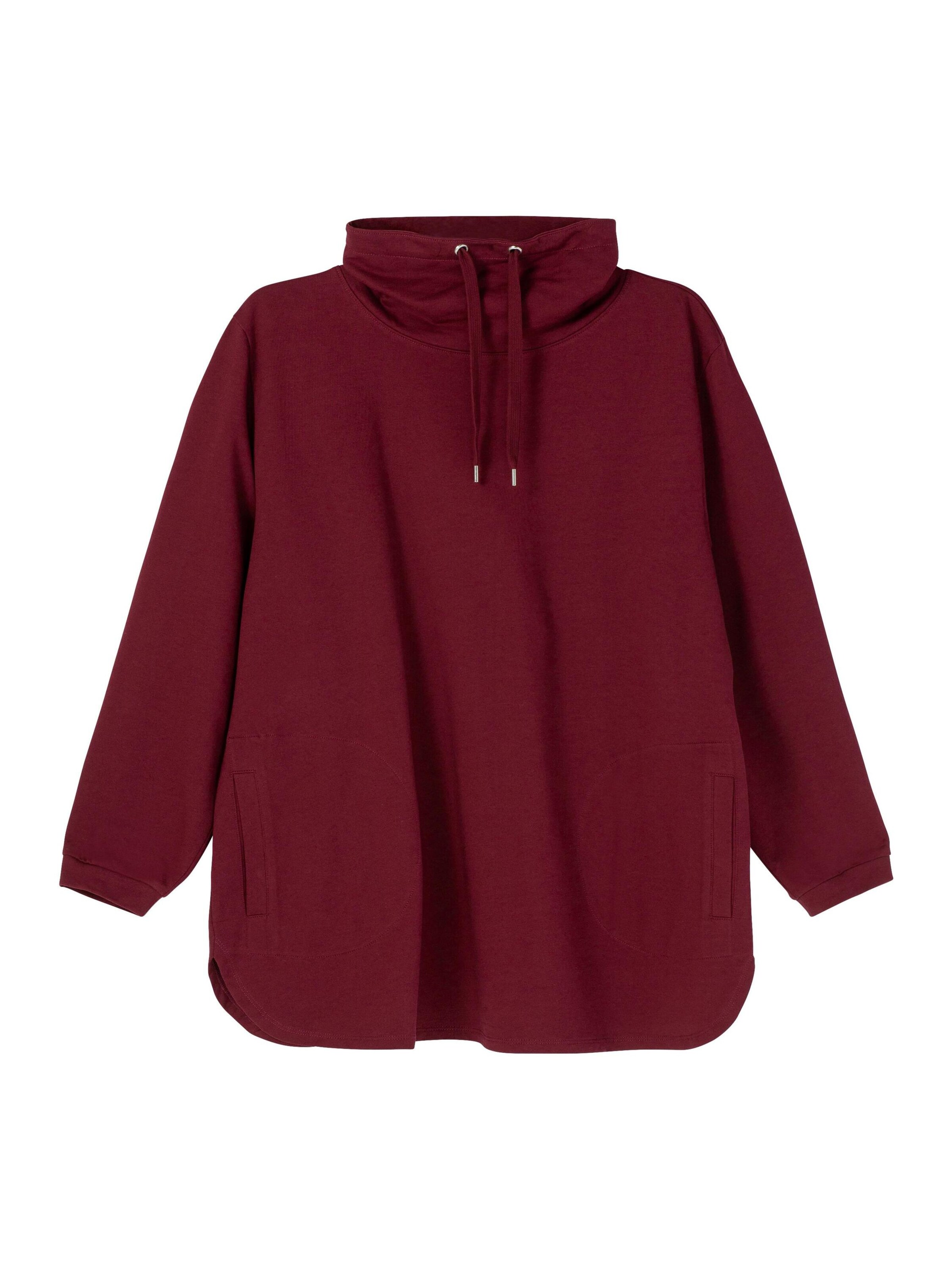 SHEEGO Sweatshirt in Rot: Vorderseite