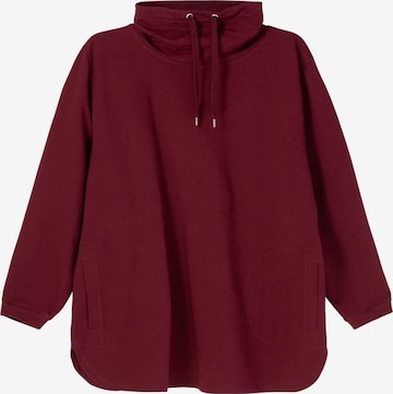 SHEEGO Sweatshirt in Red: front