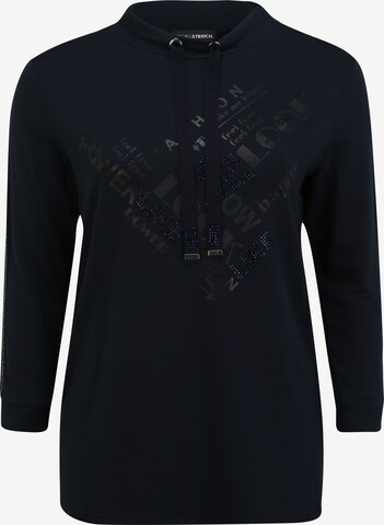 Doris Streich Langarmshirt in Blau: predná strana