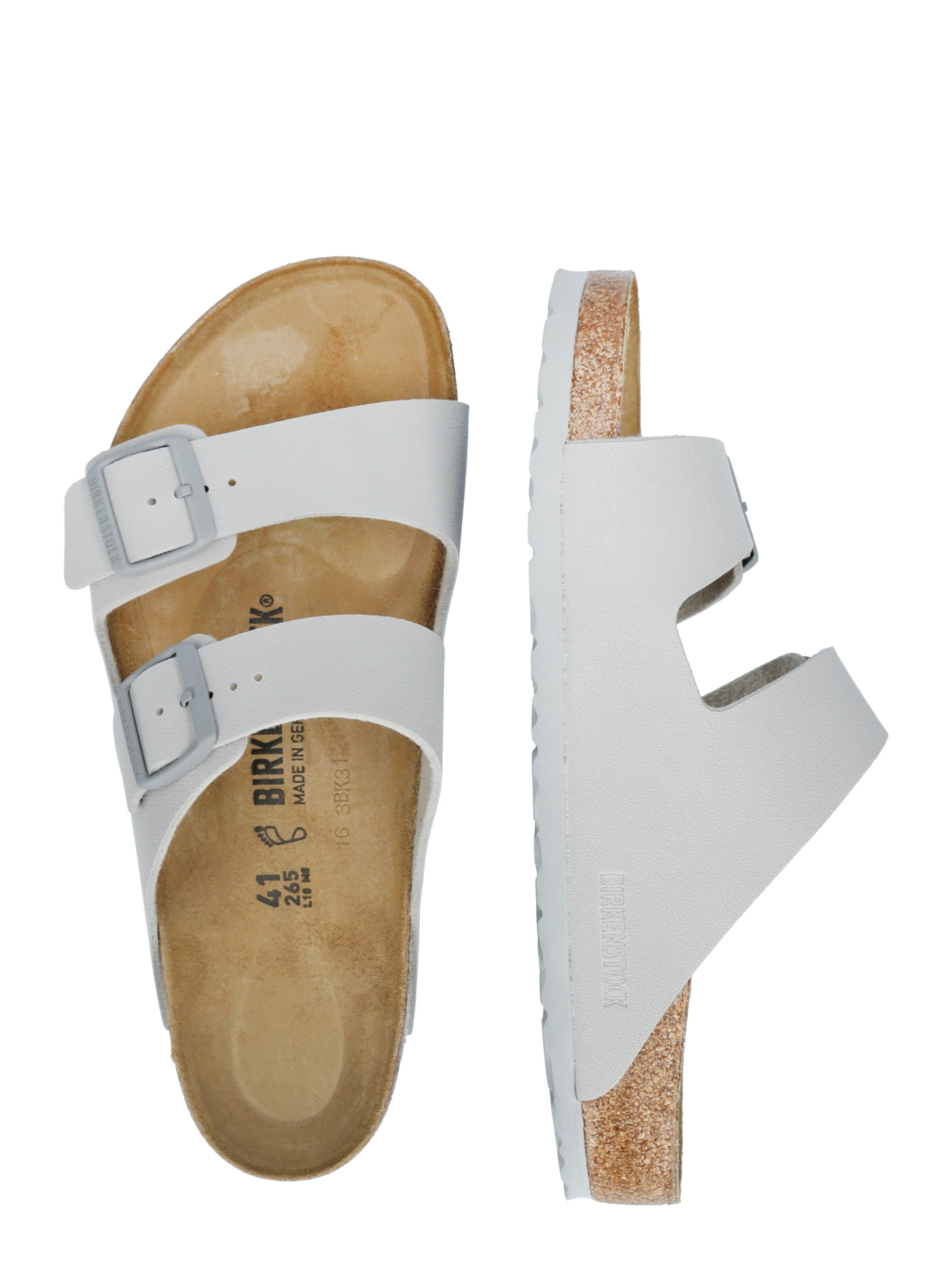BIRKENSTOCK Pantofle &#x27;Arizona&#x27; – šedá