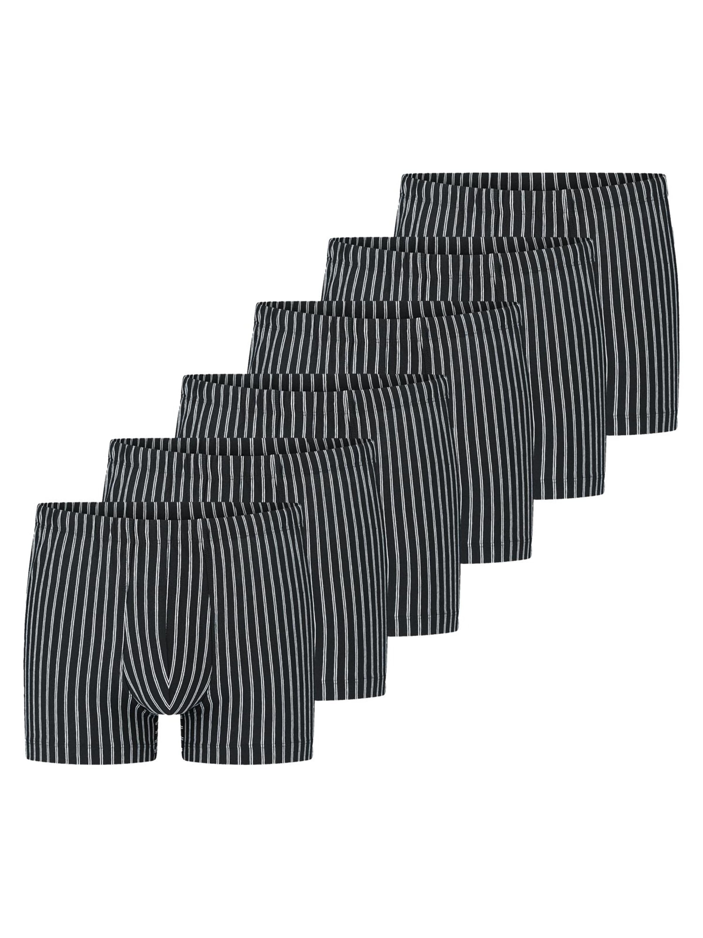 SCHIESSER Boxershorts '95/5 Essentials Organic Cotton' in S in de kleur Zwart, Productweergave