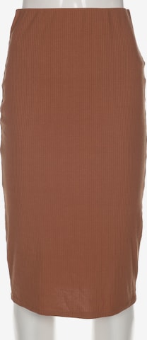 VILA Skirt in S in Brown: front