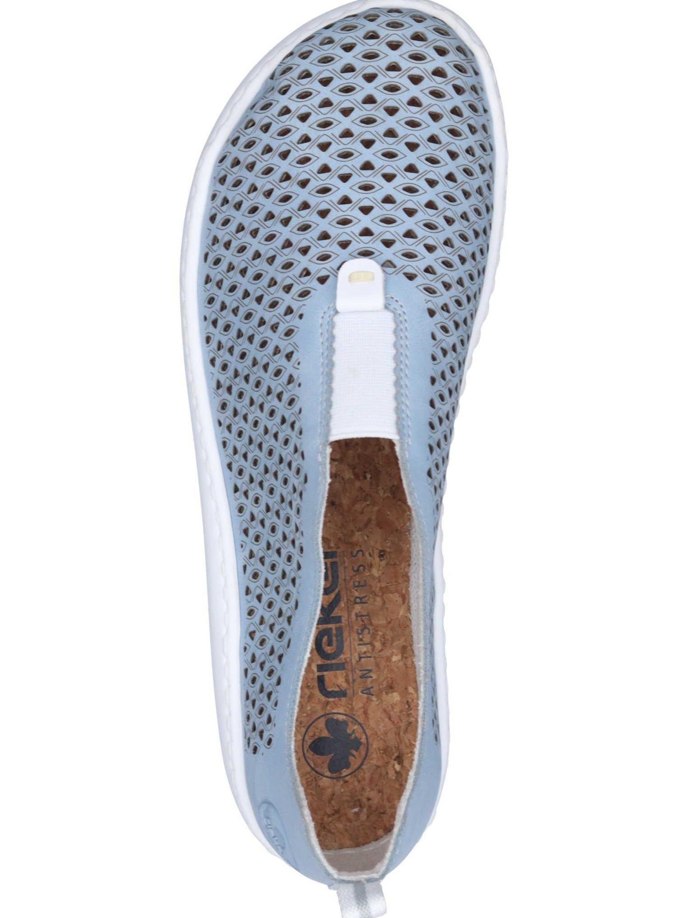 Rieker Classic Flats in Blue