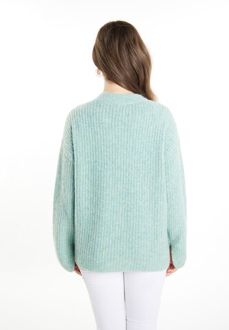 usha WHITE LABEL Strickjacke 'Lynnea' in Blau