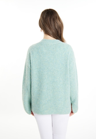 usha WHITE LABEL Strickjacke 'Lynnea' in Blau