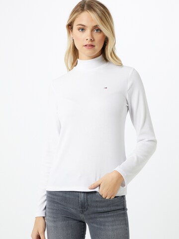 Tommy Jeans Shirt in White: front