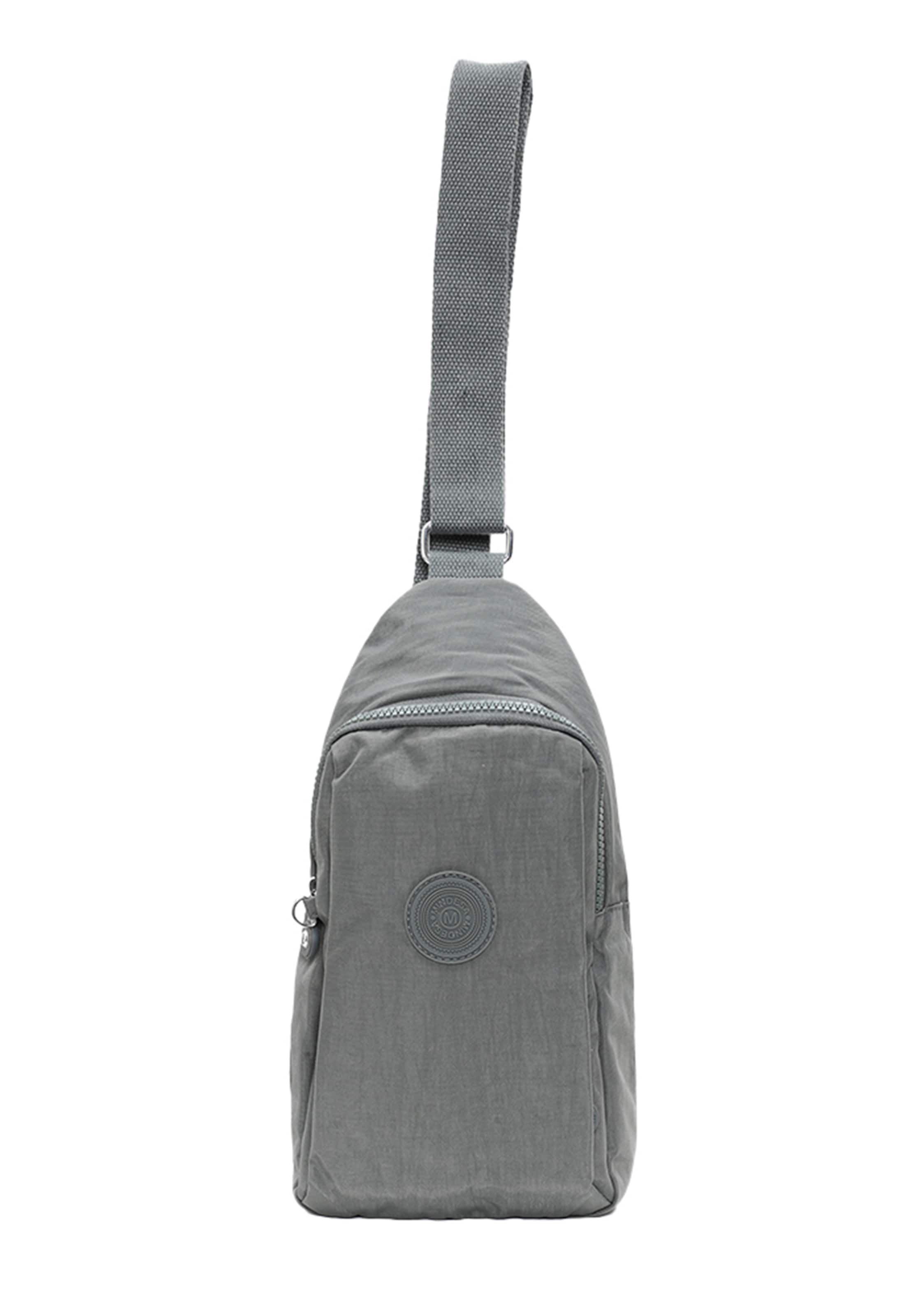 Mindesa Crossbody bag in Grey: front