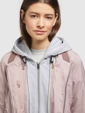 khujo Between-season jacket 'PERSEE' in Pink