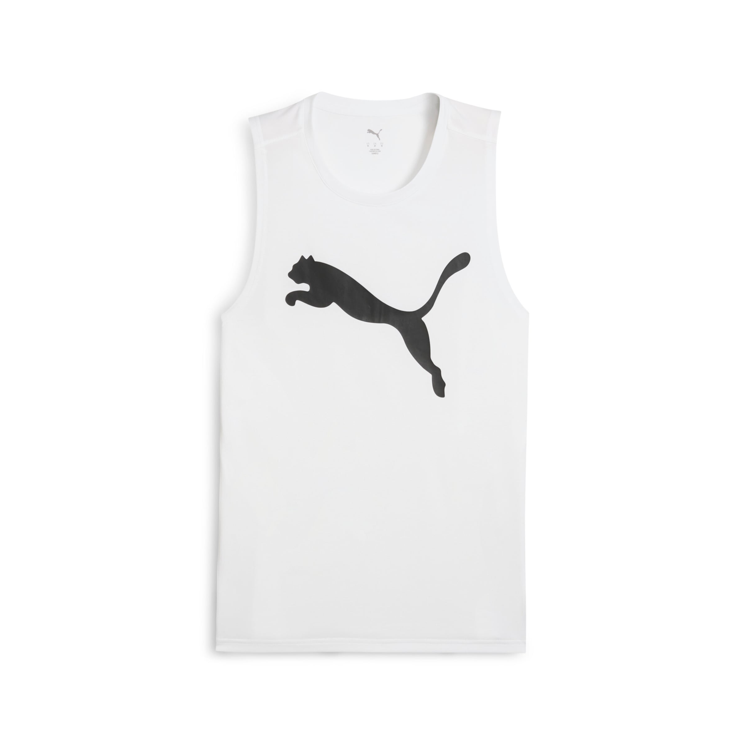 PUMA Sporttop 'Tad Essentials' in Weiß: Vorderseite