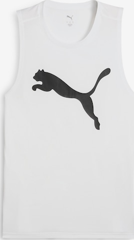 PUMA Performance shirt 'Tad Essentials' in White: front