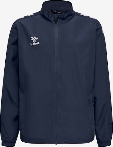 Hummel Athletic Jacket in Blue: front