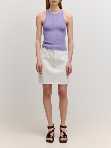 EDITED Knitted Top 'Ondria' in Purple