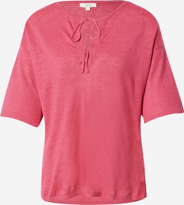 rozā Yerse T-Krekls: no priekšpuses