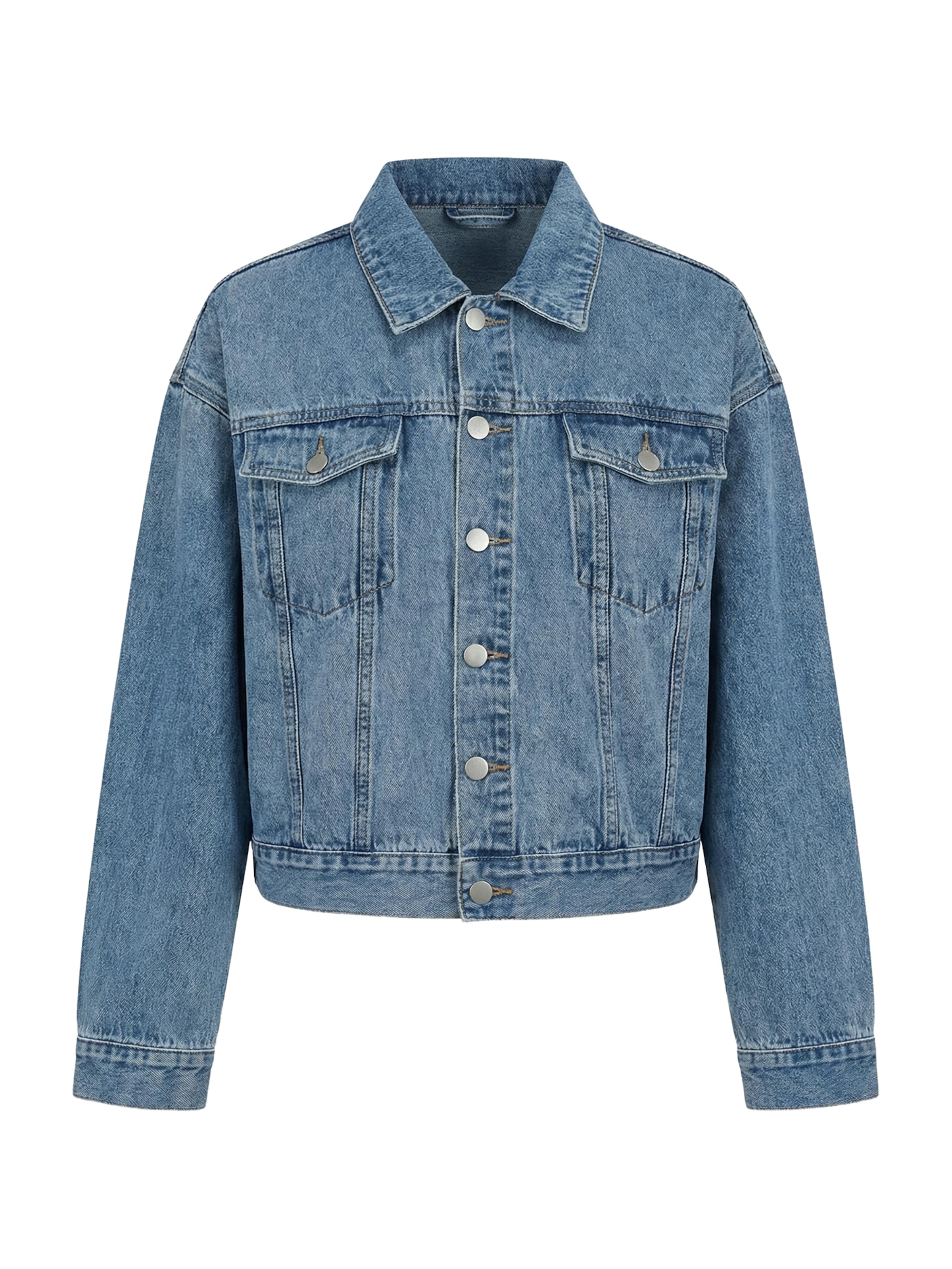 studioselect Between-season jacket 'Leandra' in Blue denim, Item view
