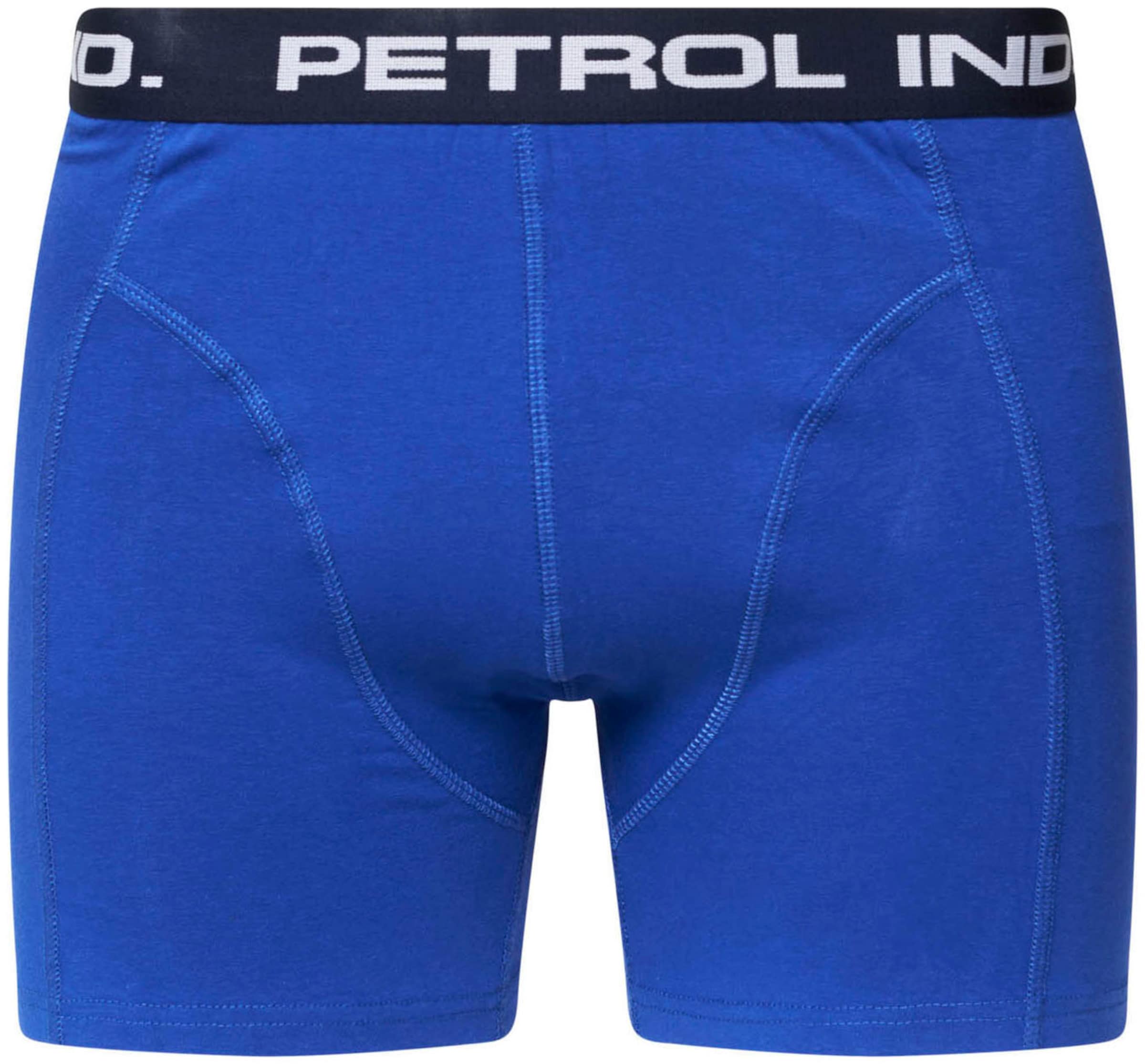 Petrol Industries Шорты Боксеры в Синий: спереди