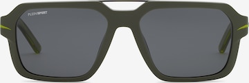 Plein Sport - Gafas de sol 'The Flame' en verde: frente