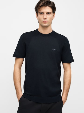 BOSS Свитер 'Momentum-Lite' в Синий