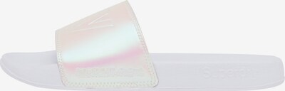 Superdry Muiltjes in de kleur Rosé / Wit, Productweergave