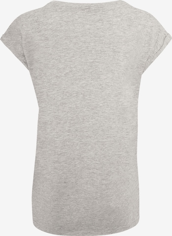T-shirt 'Ahoi Anker' F4NT4STIC en gris