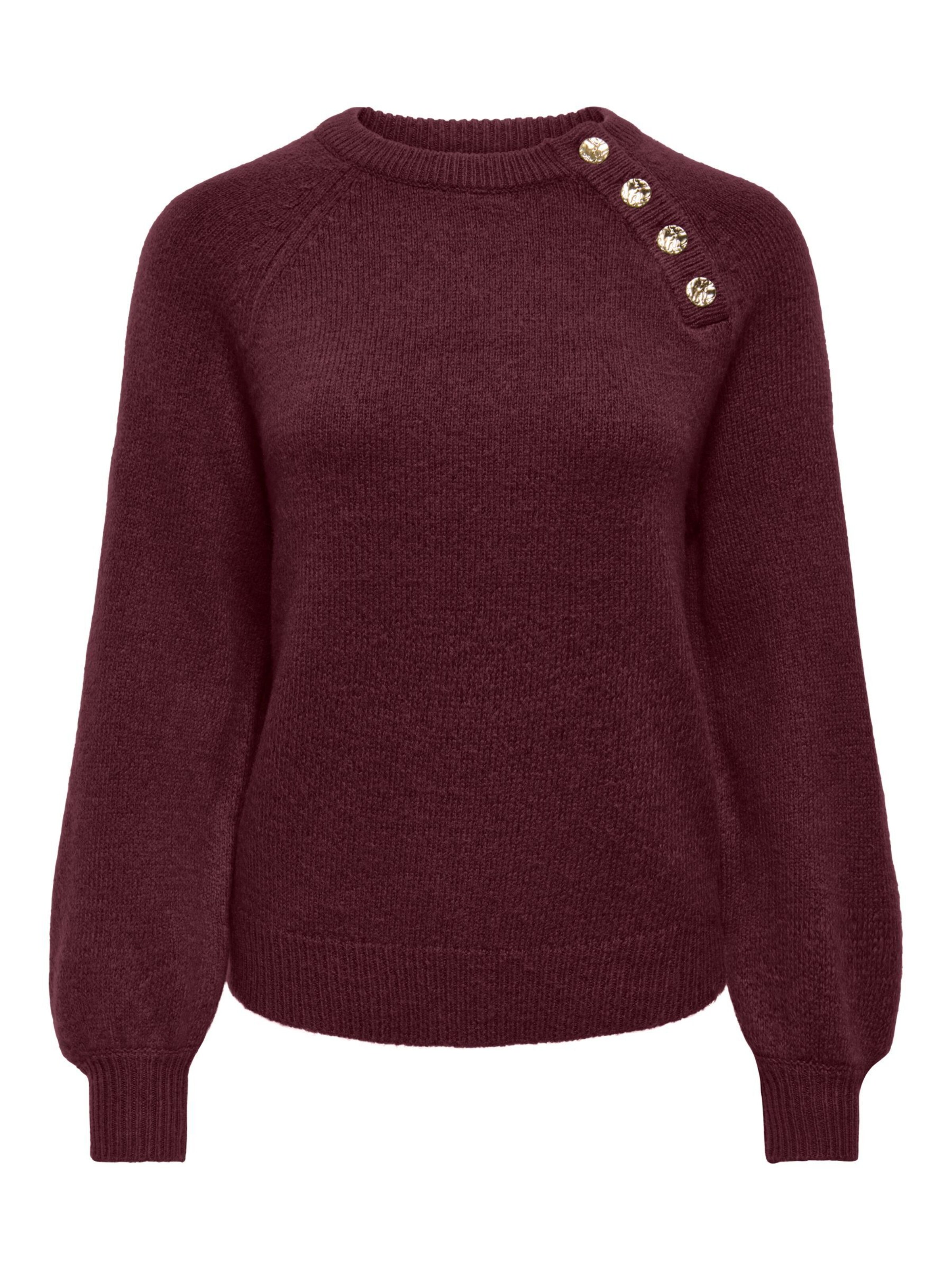 Pullover 'ONLEmma' in L ONLY di colore rosso vino, Visualizzazione prodotti