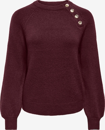 Pullover 'ONLEmma' di ONLY in rosso: frontale
