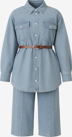 Chemisier MODAMIHRAM en bleu : devant